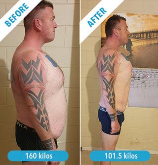 Paul lost 58kg* and regained his self-confidence.