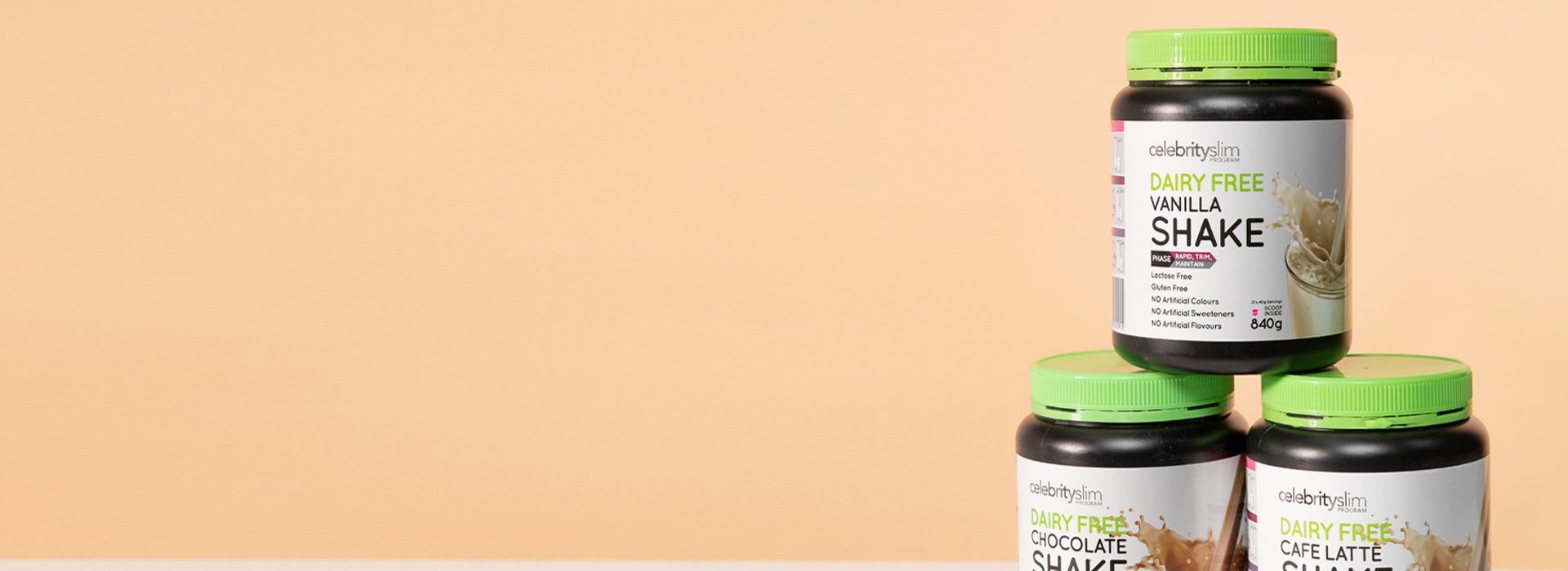 GlutenFree Shakes DairyFree Meal Replacement Shakes Celebrity Slim