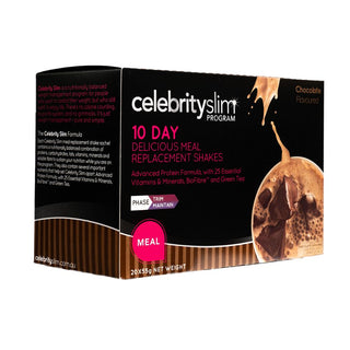 Celebrity Slim 10-Day pack Chocolate facing right