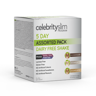 CelebritySlim lactose free diet shakes - assorted