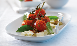 Fetta, Roast Tomato and Basil Salad