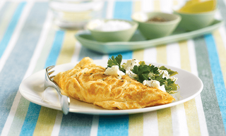 Goat's Cheese Omelette