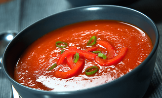 Tomato & Red Capsicum Soup