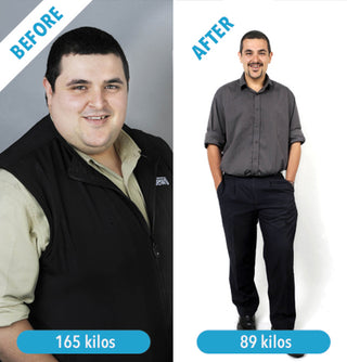 Marco lost 76kg with Celebrity Slim & has kept it off for over 5 years!