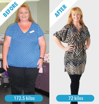 April Maxwell lost over 100kg before her 40th birthday!