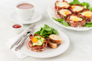 <h1>Bacon and Egg Muffin</h1>