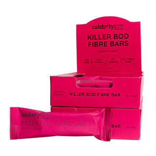 Celebrity Slim Killer Bod Fibre Bars - 10 pack isometric view