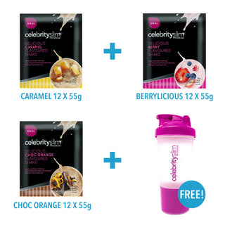 Summer Flavours Bundle and the Free Celebrity Slim Shaker