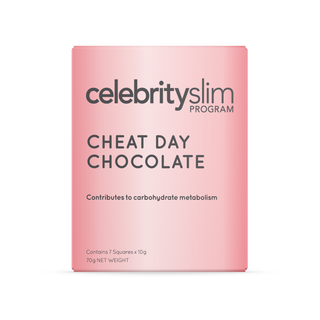 Celebrity Slim Cheat Day Chocolate front side