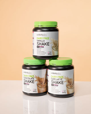 CelebritySlim dairy free meal replacement shakes - 3 variants